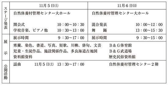 R4文化祭プログラム