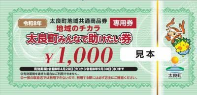 専用券見本